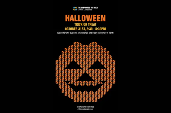 Visit us for Halloween in the Shipyards District!