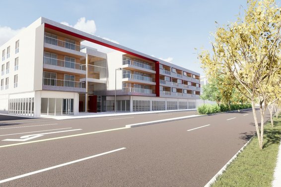 4-Storey Development Propsed for Marine Drive Corridor