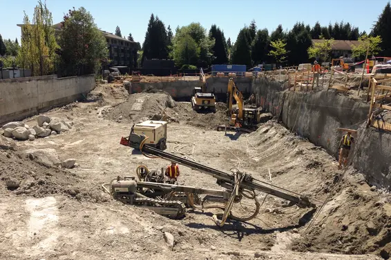 The Residences at Lynn Valley - Site Prep