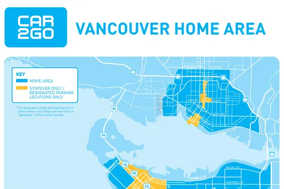 North Van Car2Go changes coming Feb 1st