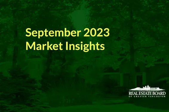 REBGV September 2023 Market Insights Video