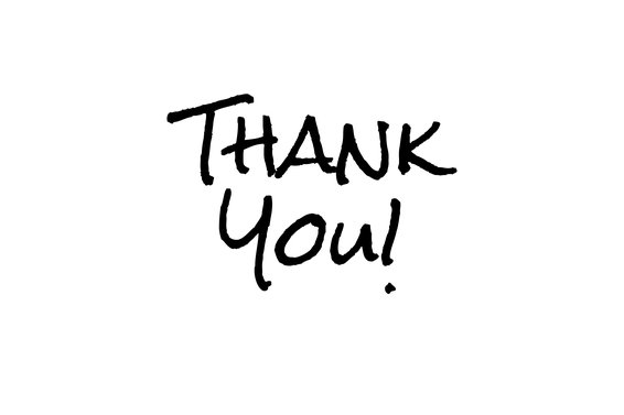 Thank you & Happy New Year!