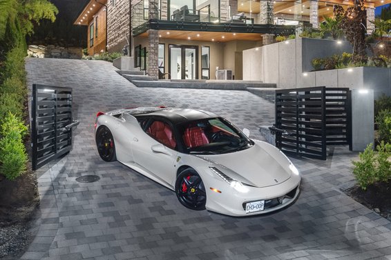 Do expensive cars help sell a house?