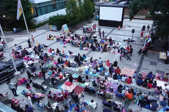 CNV: Family Movie Night in The Plaza