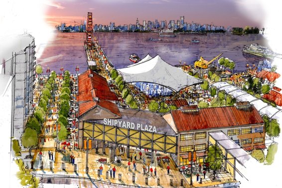 A Ferris Wheel in Lower Lonsdale?