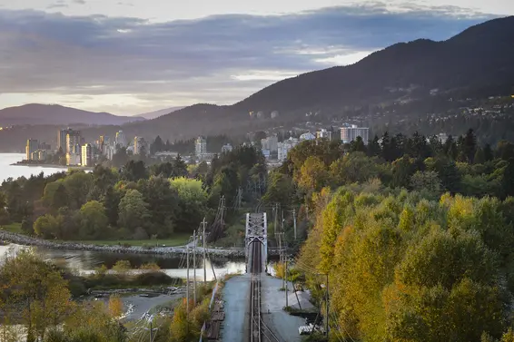West Vancouver from Lions Gate Bridge