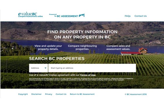 New property assessments - 2016