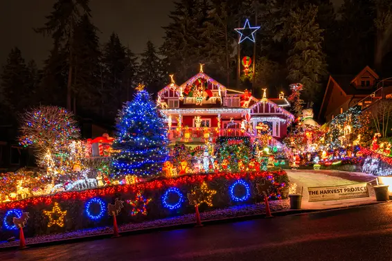 Christmas Lights For Charity | 4967 Chalet Place