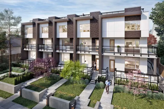 Eight on Third | 8 Contemporary Townhomes {Updated}