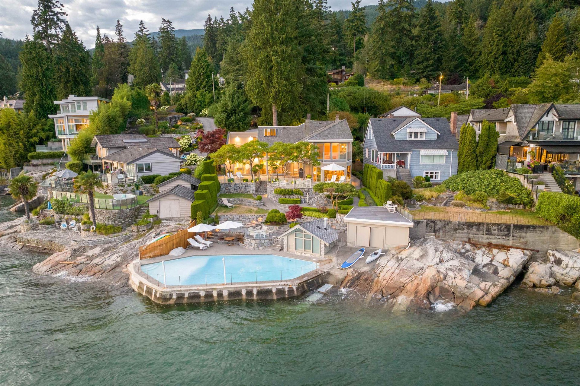 west vancouver waterfront sale prices in 2022 