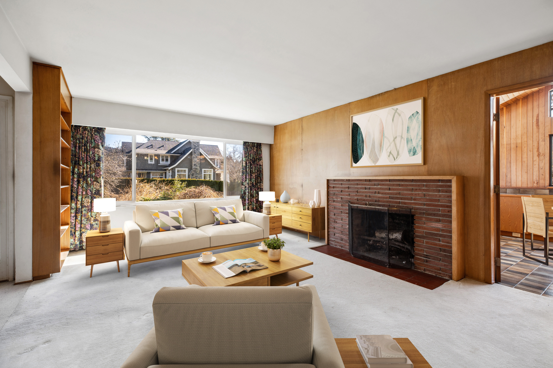 North & West Vancouver virtual staging example image 2